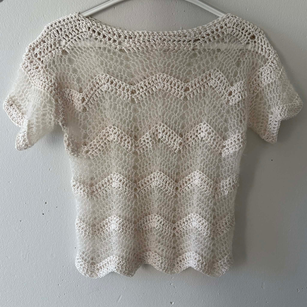 Zigzag T-shirt - Hekkliuppskrift